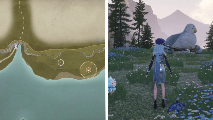 Infinity Nikki Sky Monarch Florawish Location