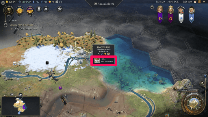 Civilization VII - Resources Map Tile