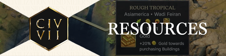 Civilization VII - Resources