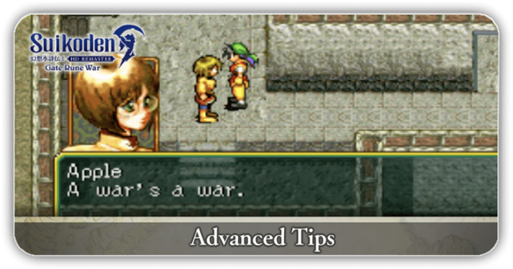 Advanced Tips Suikoden 1 HD Remaster
