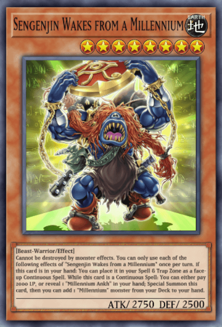 Sengenjin Wakes from a Millennium