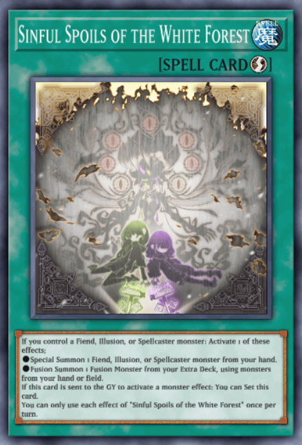 Sinful Spoils of the White Forest