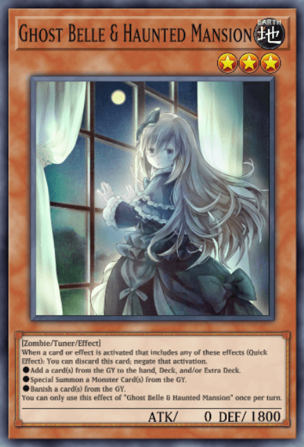 Ghost Belle & Haunted Mansion - Alternate Card Art