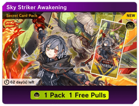 Sky Striker Awakening Secret Pack Free Pull