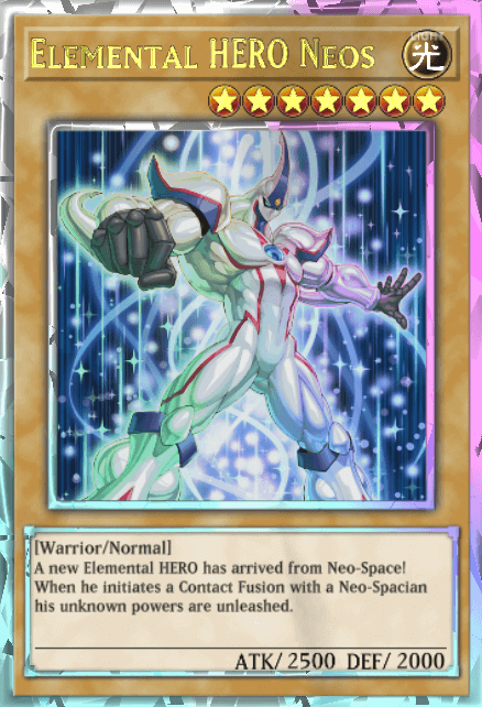 Elemental HERO Neos - Alternate Card Art (Royal Finish)