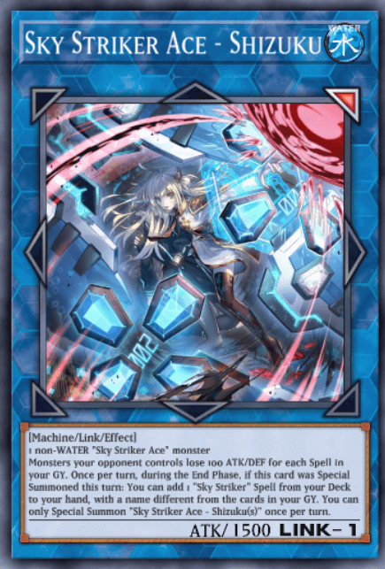 Sky Striker Ace - Shizuku - Alternate Card Art