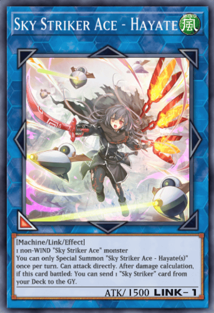 Sky Striker Ace - Hayate - Alternate Card Art