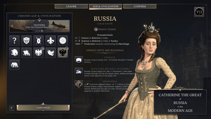 Civ 7 - Russia