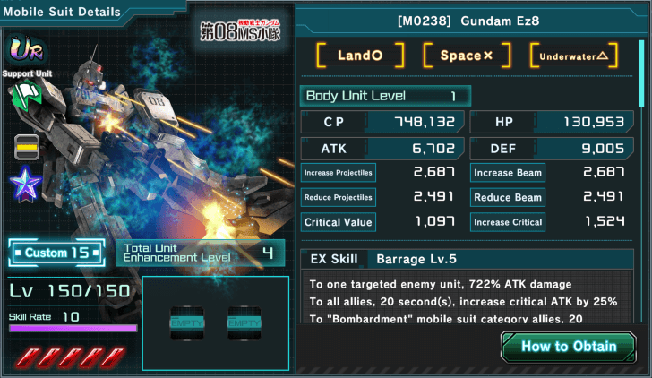 Ez8 - Gundam UC Engage