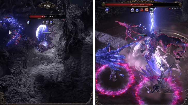 Twisted Domain Two Phases