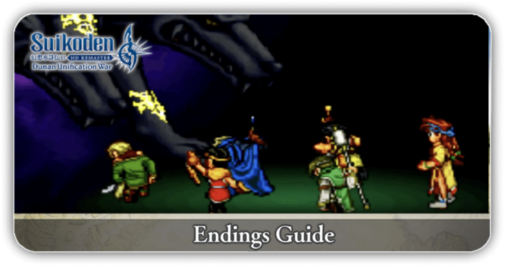 Endings Guide Suikoden 2 HD Remaster