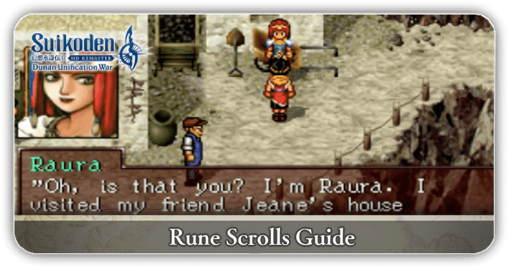 Rune Scrolls Guide Suikoden 2 HD Remaster