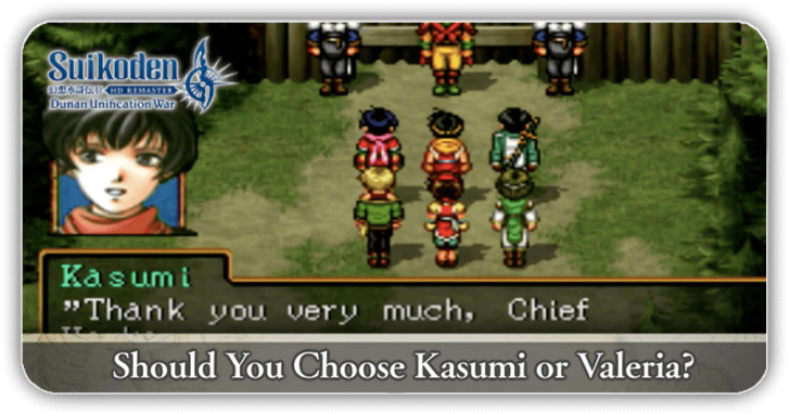 Should You Choose Kasumi or Valeria? Suikoden 2 HD Remaster