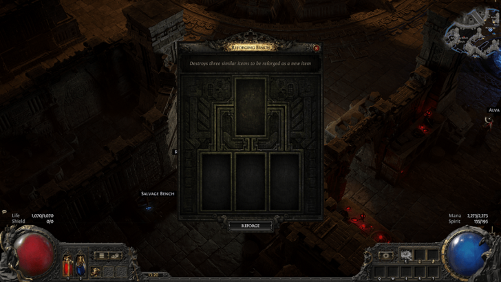 Path of Exile 2 (PoE2) - Reforging Bench