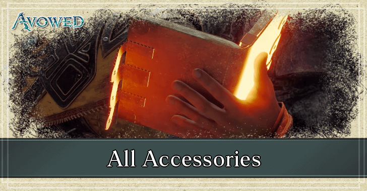 Avowed - Accessories Banner