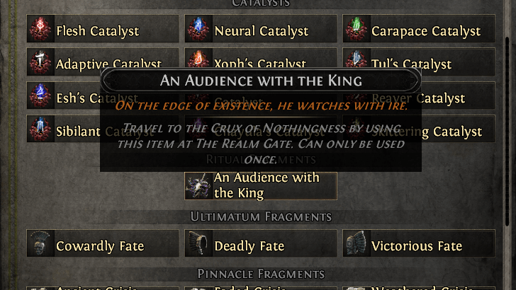 An Audience With the King