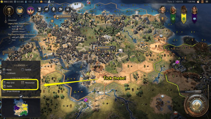 Civ 7 - Three Decorations