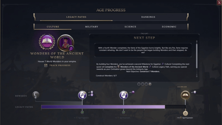 Civ 7 - Victory Paths