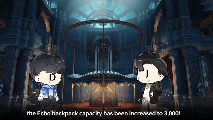 3,000 Max Echo Capacity