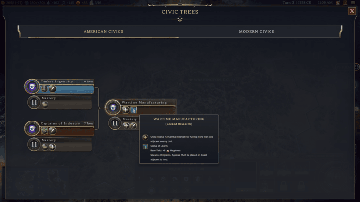 Statue of Liberty Civic