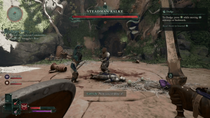 Defeat Steadman Ralke