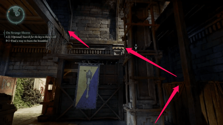 Climb up the platforms