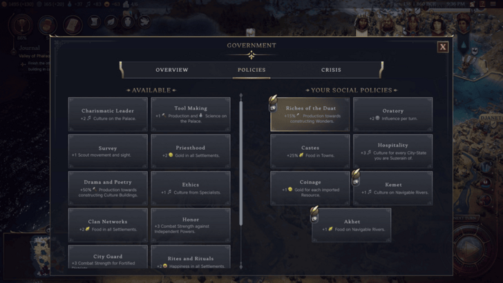 Civ 7 - Social Policy