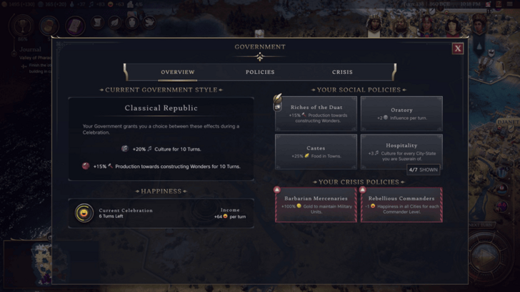 Civ 7 - Classical Republic