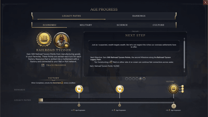 Modern Age Legacy Path Economic