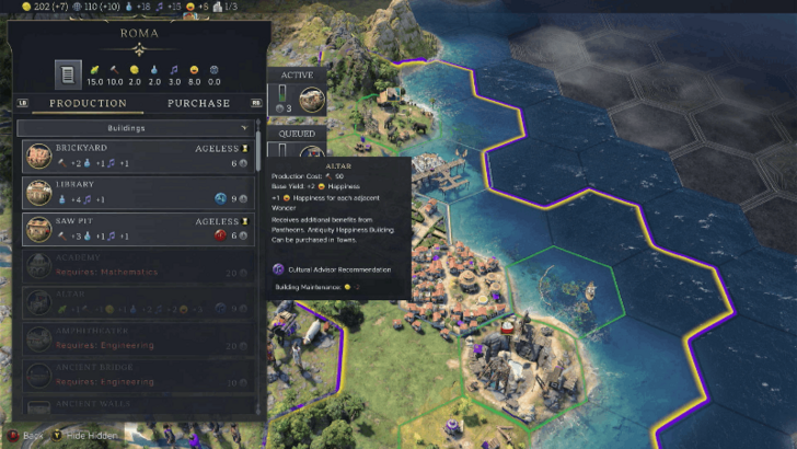 If You Need Another City to Produce Buildings and Units