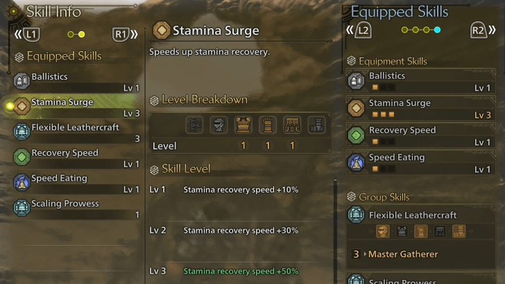 Stamina Surge Skill Overview