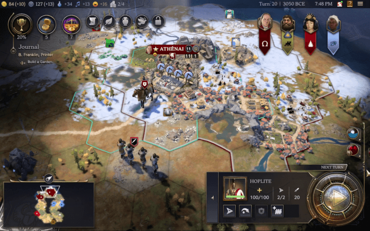 Produce a Warrior While Researching