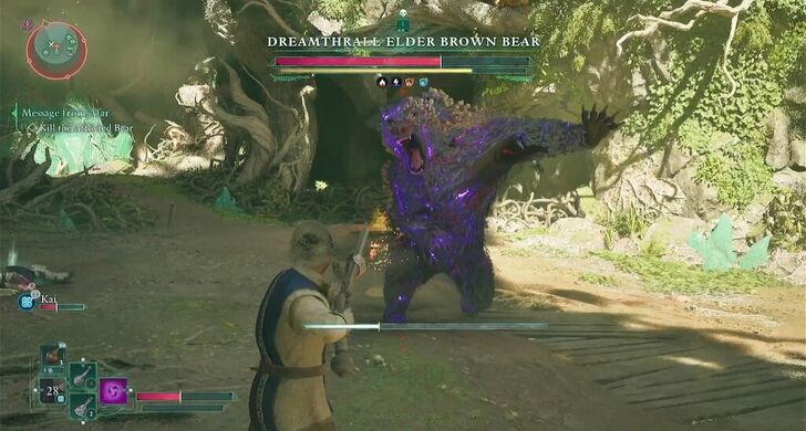 Avowed - Dreamthrall Elder Brown Bear Boss Fight