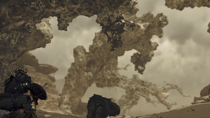 Monster Hunter Wilds - Falling Boulder