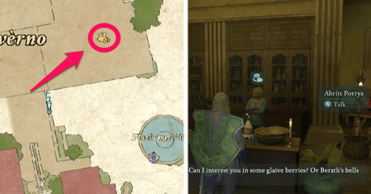 Avowed - Porrya and Vellino Location