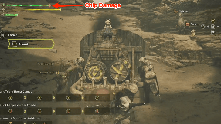 MH Wilds - Chip Damage After Guarding