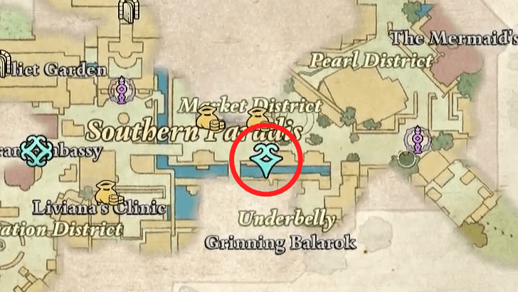 Dawnshore Bounty Board Location