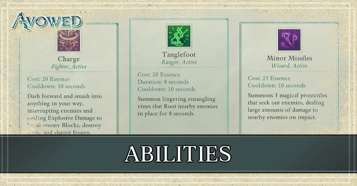 List of All Abilities | Avowed｜Game8