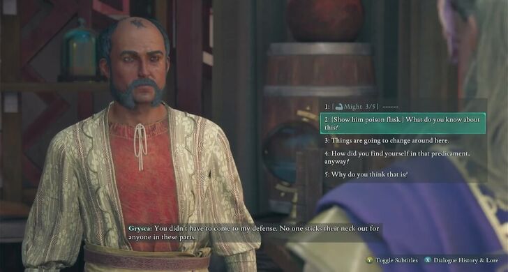 Avowed - Speak with the Apothecarist