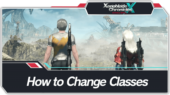 Xenoblade Chronicles X - How to Change Classes