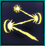 Crackling Bolt Icon