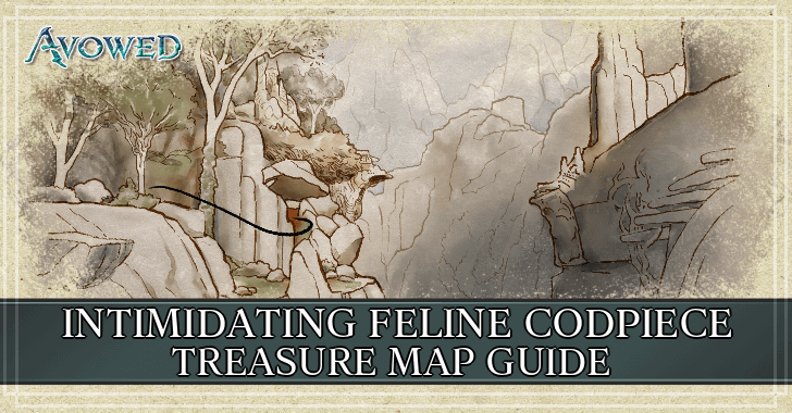 Avowed - Intimidating Feline Codpiece Treasure Map Guide and Rewards