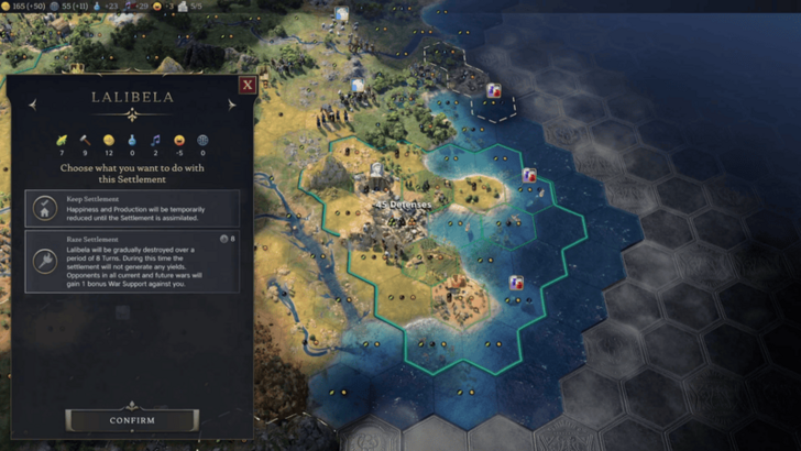 Capture Opposing Settlements