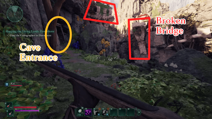 Broken Bridge and Cave Entrance