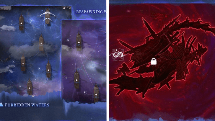 Three Whimpering Wastes Areas