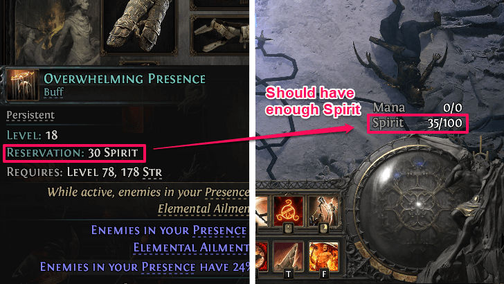 Ensure Enough Spirit