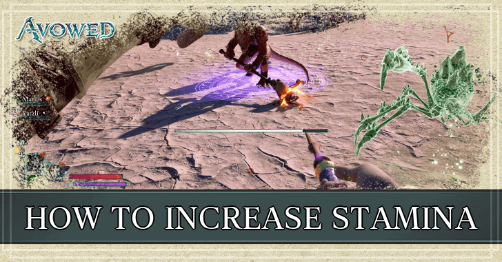Avowed - How to Increase Stamina