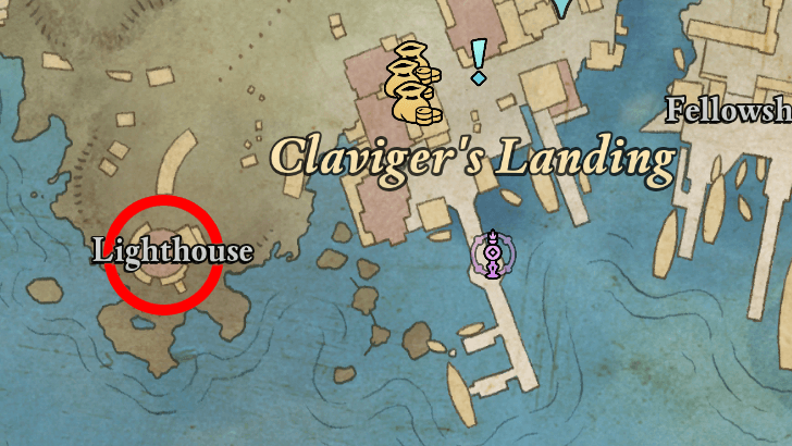 Captain Henqua’s Spoils Treasure Map Location