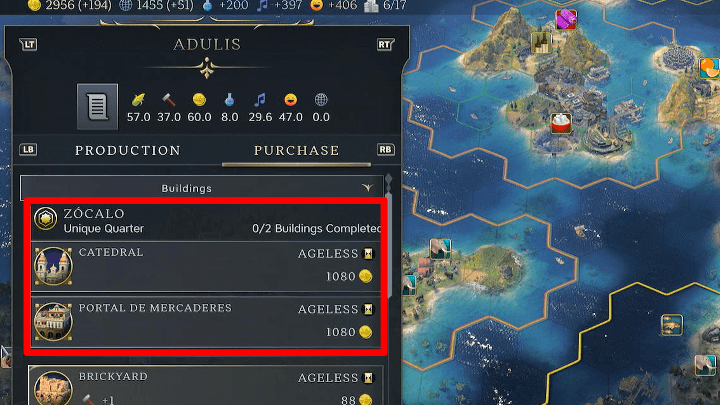 Civ 7 - Special Quarters