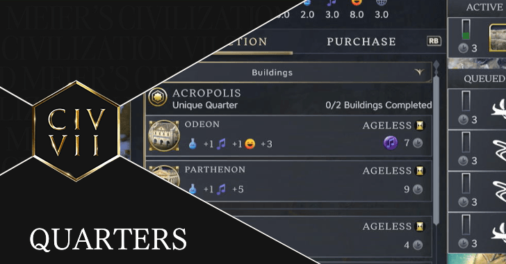Civ7 - Quarters